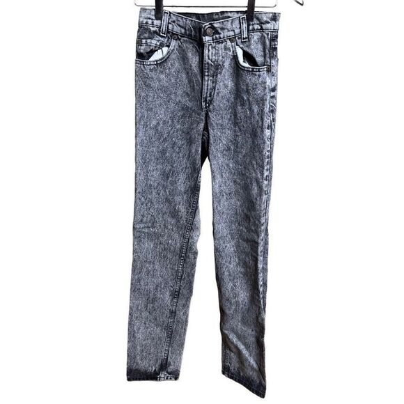 VTG Levi’s Acid Wash Denim Pants USA made - Picture 1 of 9